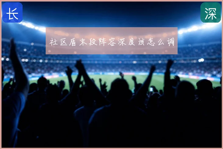 社区盾末段阵容深度该怎么调